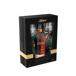 Rum Zacapa ze szklankami