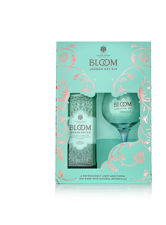 Bloom London Gin Gift Box w/Copa Glass