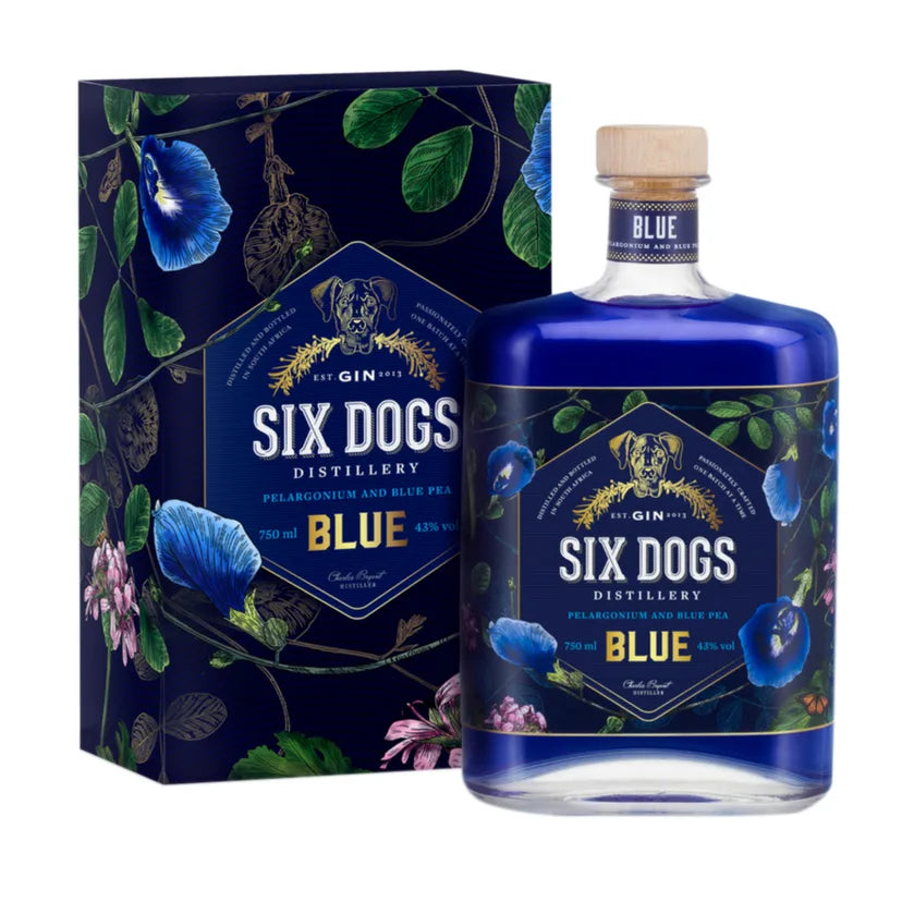 Six Dogs Gin - BLUE